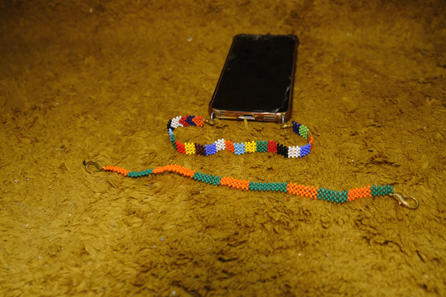 Phone straps, handmade by Maasai women - Olgaria Beads