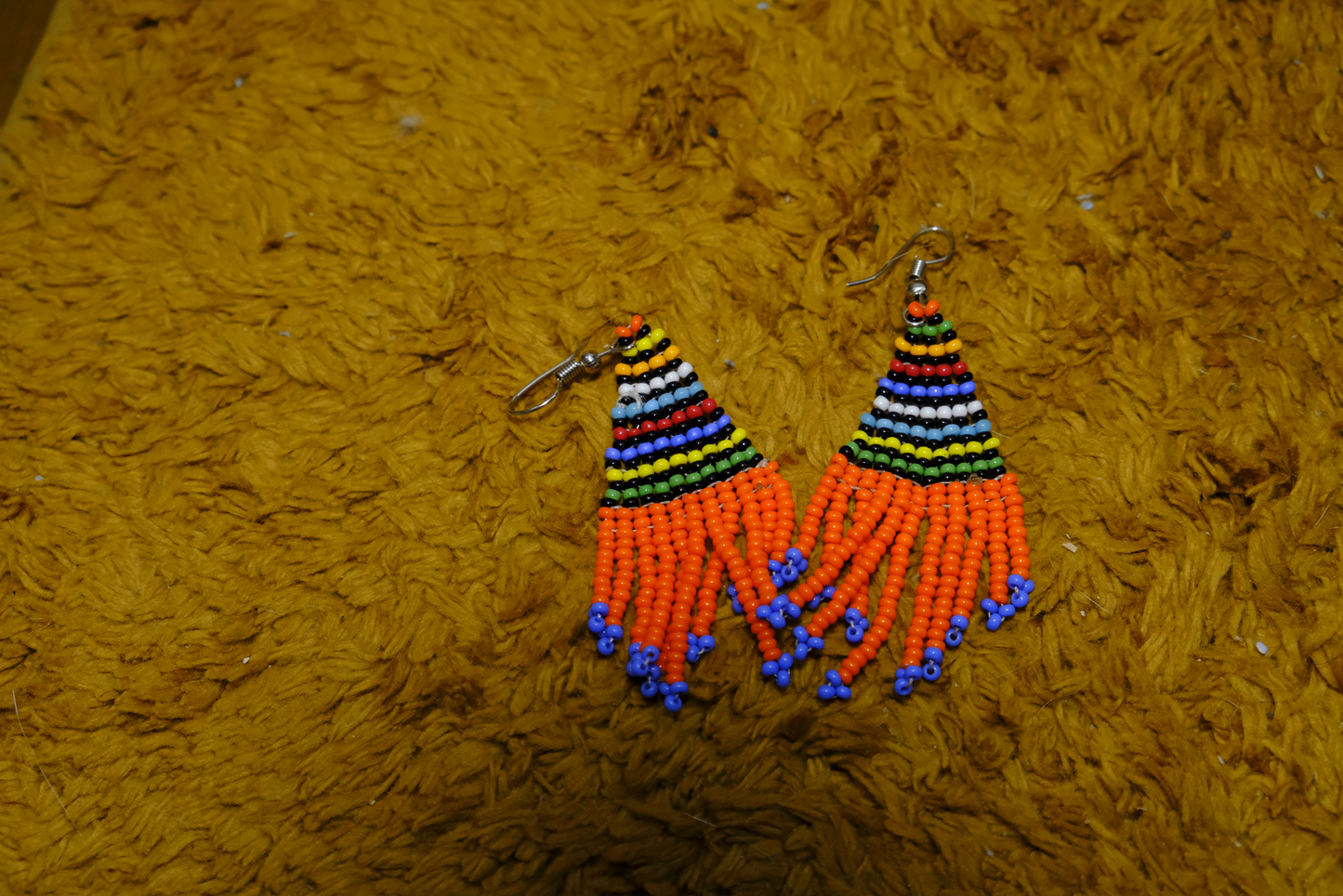 Earrings handmade by Maasai women - Olgaria Beads