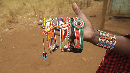 Bracelet with ring - Olgaria Beads
