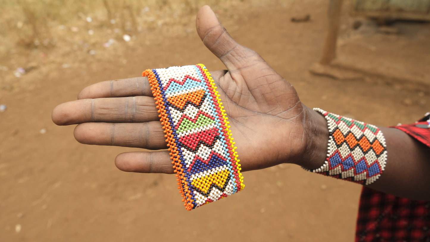 Soft Bracelets, handmade by Maasai women - Olgaria Beads