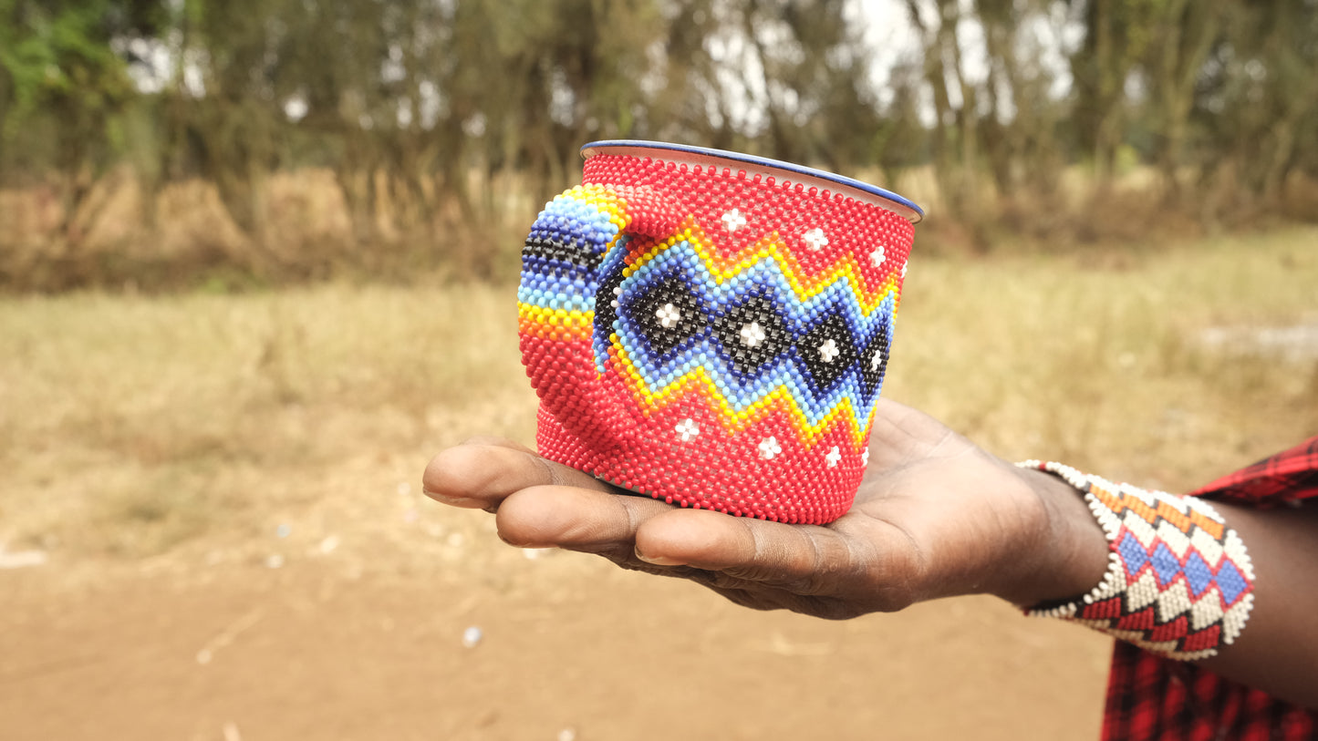 Handmade coffee/tea mug - Olgaria Beads