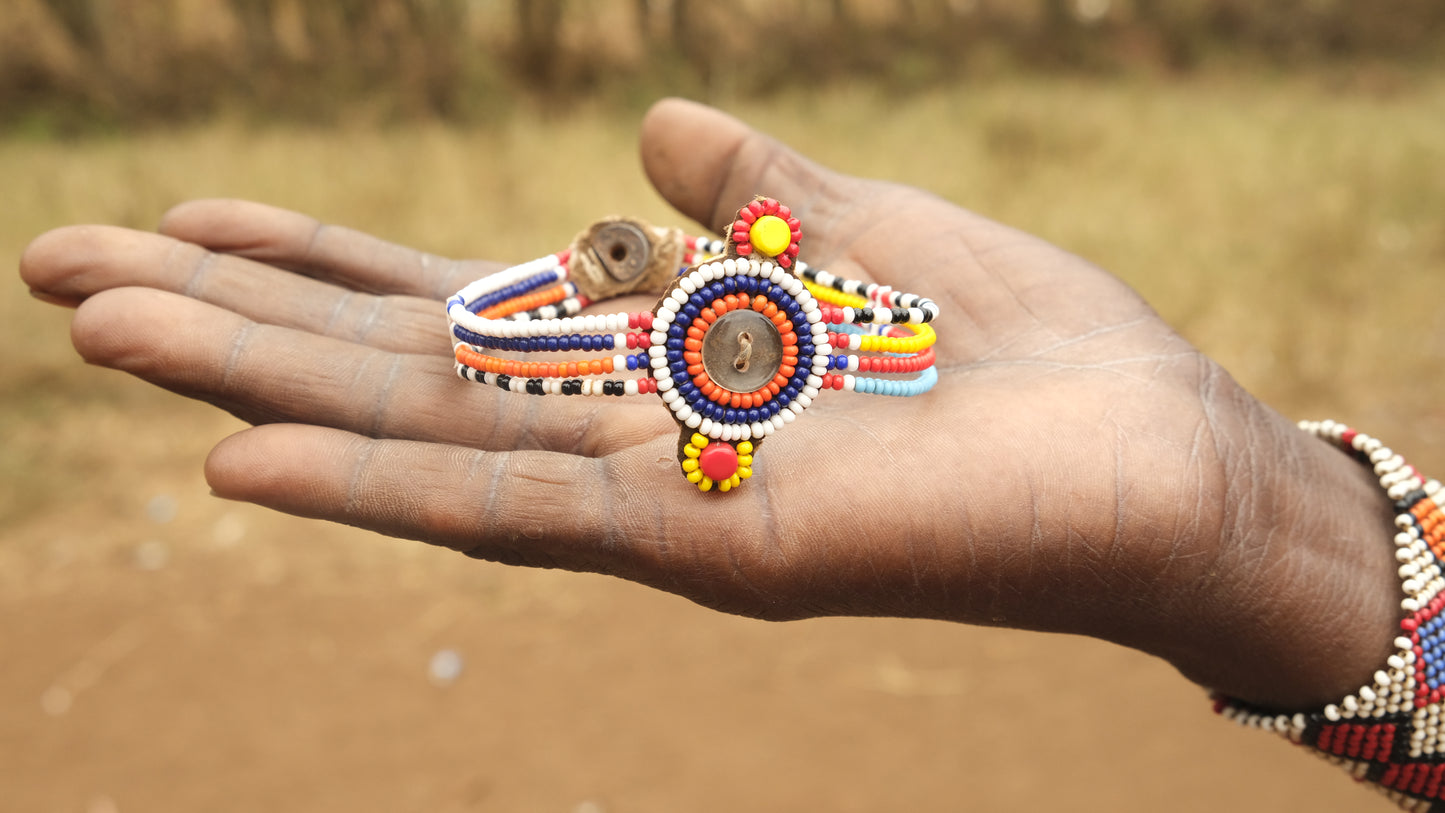 Handmade Maasai bracelet - Olgaria Beads